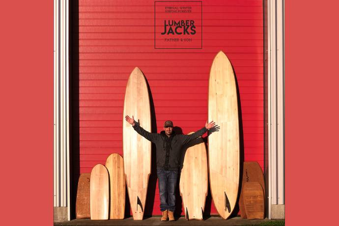 Lumberjacks Father and Son